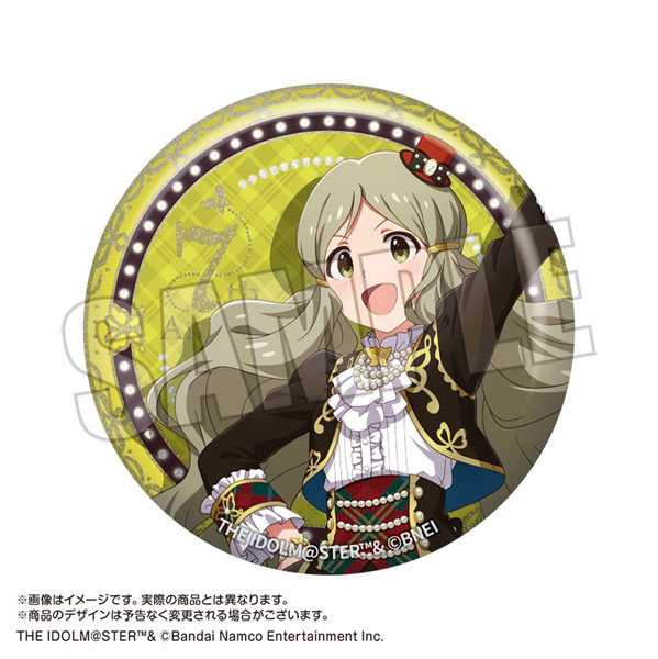 アイドルマスター ミリオンライブ！ グリッター缶バッジ ロコ ブライ 