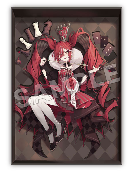 【前入金 銀行振込のみ】赤倉 複製画 Queen of Hearts[ジーオーティー] 同梱不可