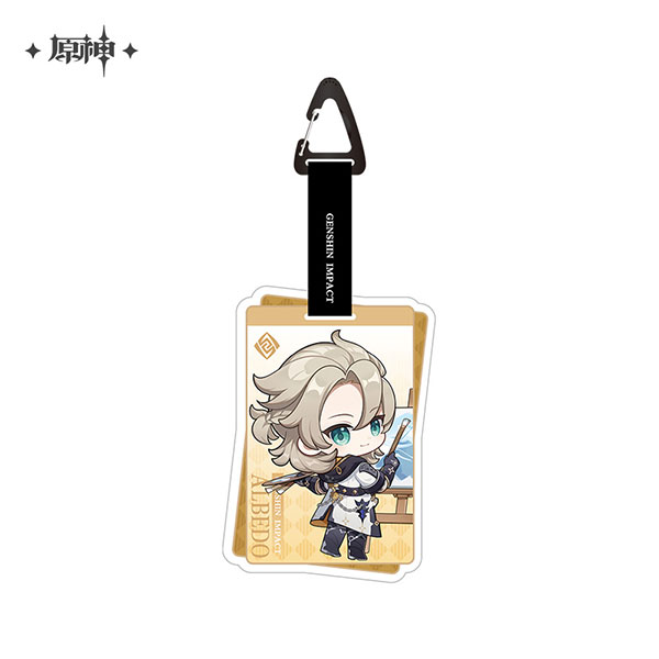 原神 テイワット自然探索の旅シリーズ デフォルメアクリルストラップ アルベド[miHoYo]