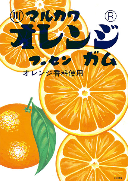 ジグソーパズル マルカワ オレンジ フーセンガム ジグソーパズル 108ピース (108-201)[ビバリー]