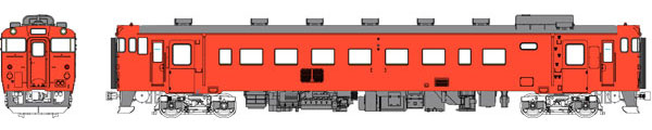 TW-K40-100DT 国鉄キハ40-100代首都圏色、動力なし[トラムウェイ]