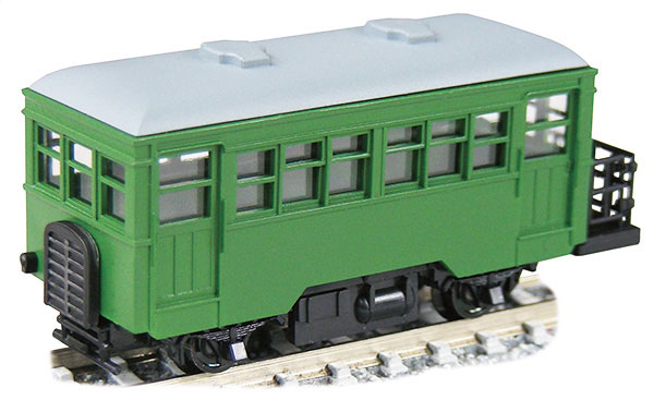 91007 限定 ガソリンカー バスケット仕様 (グリーン/M付)[津川洋行]