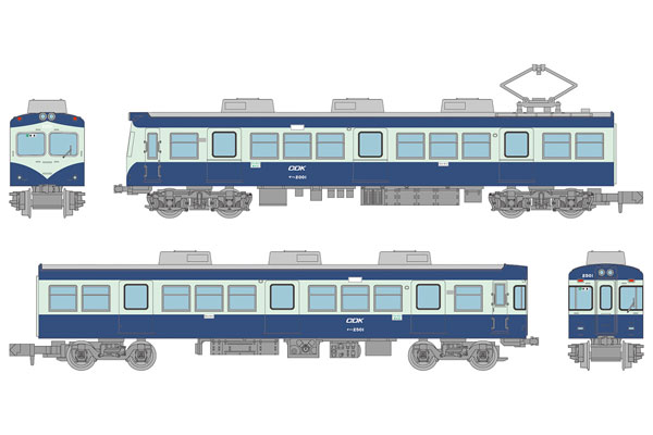 鉄道コレクション 銚子電気鉄道2000形 ありがとう2001編成 2両セット[トミーテック]