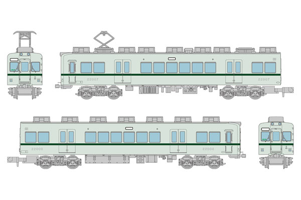 鉄道コレクション 銚子電気鉄道22000形(22007編成) 2両セット[トミーテック]