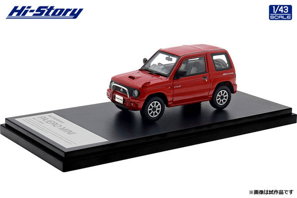 1/43 MITSUBISHI PAJERO MINI VR-II (1994) モナコレッド[ハイストーリー]