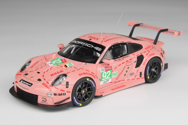 1/24 レーシングシリーズ ポルシェ 911 (タイプ991) RSR 2018 ル・マン24時間レース クラスウィナー  プラモデル[プラッツ/nunu]《０８月予約》