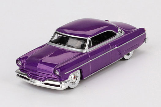 1/64 リンカーン カプリ ホットロッド 1954 メタリックパープル(左ハンドル)[MINI GT]