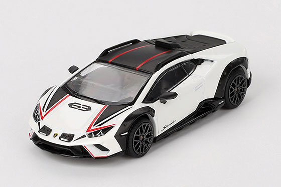 1/64 ランボルギーニ ウラカン ステラート Bianco Asopo(ホワイト)(左ハンドル)[MINI GT]