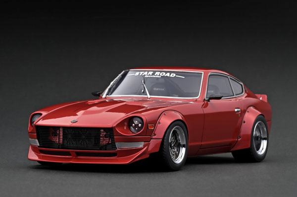 1/18 Nissan Fairlady Z (S30) STAR ROAD Red Metallic[イグニッションモデル]