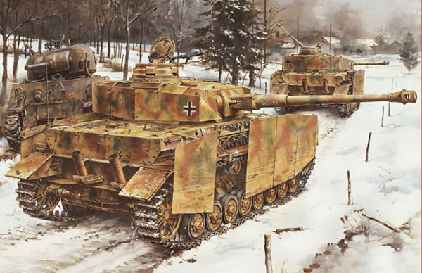 1/35 WW.II ドイツ軍 IV号戦車 J型 中期生産型(1944年8-9月) 豪華仕様 1/35 WW.II ドイツ軍 IV号戦車 J型 中期生産型(1944年8-9月) 豪華仕様