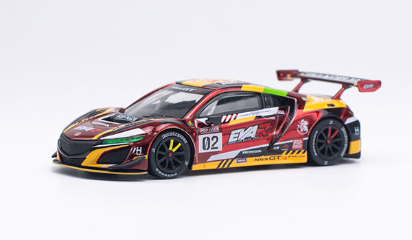 1/64 HONDA NSX GT3 EVO22 EVA RT PRODUCTION MODEL-02[POP RACE]