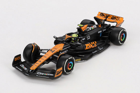 1/64 マクラーレン F1 MCL60 2023 2位入賞車 #4 日本グランプリ Lando Norris[MINI GT]《発売済・在庫品》