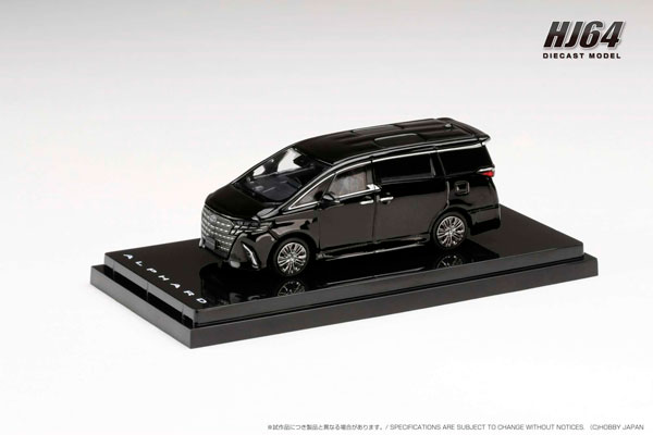 1/64 Toyota ALPHARD Z ブラック[ホビージャパン]