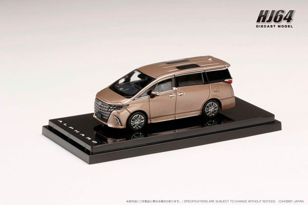 1/64 Toyota ALPHARD Z プレシャスレオブロンド[ホビージャパン]《在庫