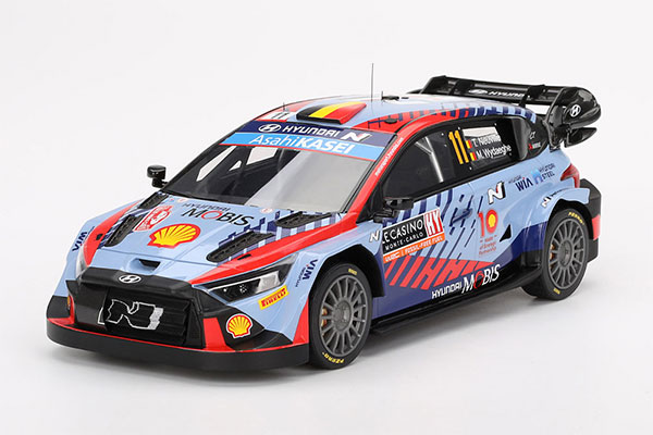 1/18 Hyundai i20 N Rally1 モンテカルロラリー 2024 優勝車 #11[TOP SPEED]