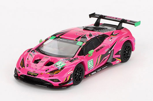 1/64 ランボルギーニ ウラカン GT3 EVO2 IMSA デイトナ24時間 2023 #83 Iron Dames(左ハンドル)[MINI GT]