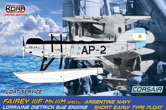 1/72 フェアリー IIIF Mk.IIIM (スペシャル)水上機 「初期型・アルゼンチン海軍」 プラモデル[コラモデルス]