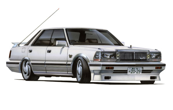 1/24 ハイソカーシリーズ No.8 NISSAN CEDRIC 4ドアハードトップ (Y30) プラモデル（再販）[フジミ模型]《０６月予約》