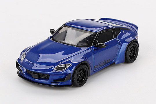 1/64 Pandem Nissan Z セイランブルー(左ハンドル)[MINI GT]