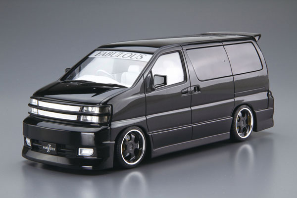 ザ・チューンドカー No.43 1/24 ファブレス APE50 エルグランド ’00(ニッサン) プラモデル（再販）[アオシマ]《発売済・在庫品》