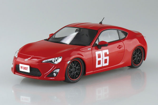 1/24 MFゴースト No.1 片桐夏向 ZN6 TOYOTA86 第1巻 小田原パイクスピーク仕様 プラモデル[アオシマ]