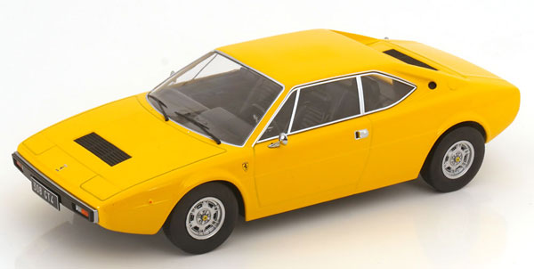 1/18 フェラーリ 308 GT4 1974 イエロー[KKスケール]《０１月予約》
