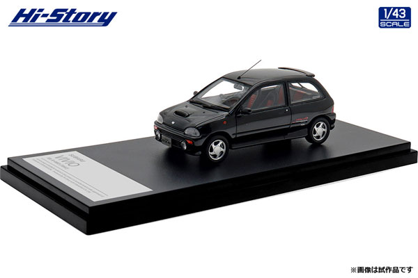 1/43 SUBARU VIVIO RX-R 4WD (1992) ピュアブラックM[ハイストーリー]《在庫切れ》