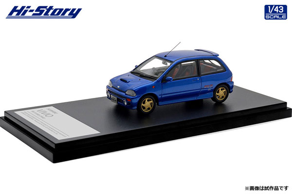 1/43 SUBARU VIVIO RX-R 4WD (1993) カスタマイズ メタリックブルー[ハイストーリー]《在庫切れ》