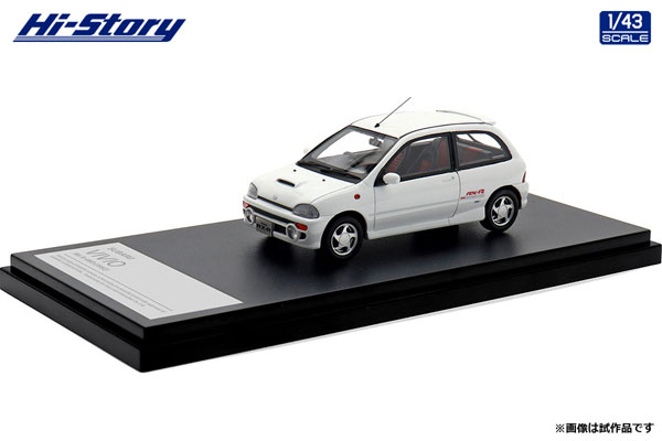 1/43 SUBARU VIVIO RX-R 4WD (1992) フェザーホワイト[ハイストーリー
