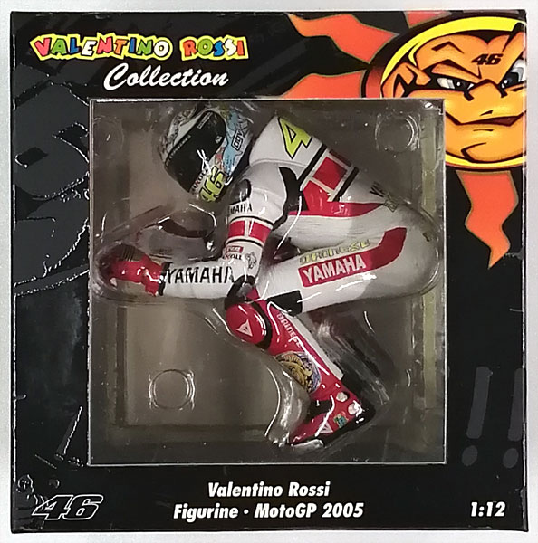 VALENTINO ROSSI Collection Valentino Rossi Figurine ・MotoGP 2005 Riding