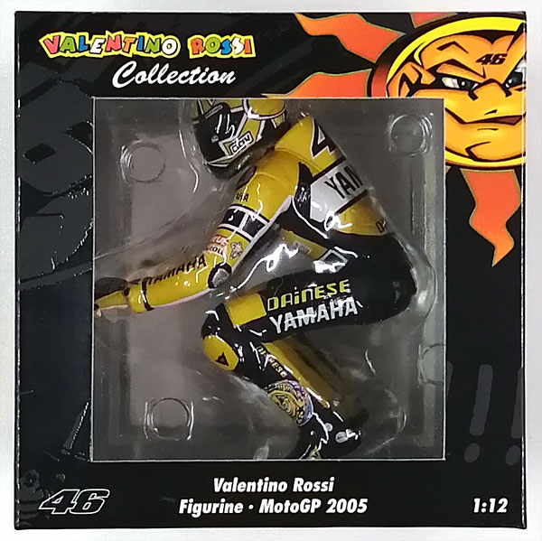 1/12 Valentino Rossi Figurine MotoGP 2005 #46(イエロー×ブラック) [312050196]