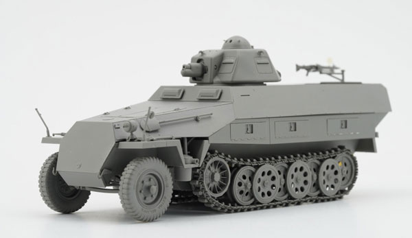 1/35 ドイツ Sd.Kfz.251 Ausf.D w/R35砲塔 プラモデル[ボーダーモデル]