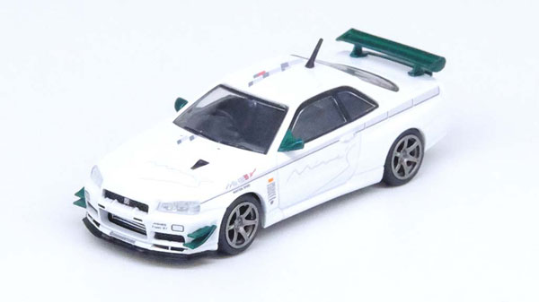 1/64 Nissan スカイライン GT-R (R34) V-Spec Tuned by “MINE’S”[INNO Models]