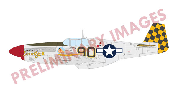 1/48 P-51B マスタング “通常キャノピー” プロフィパック プラモデル[エデュアルド]