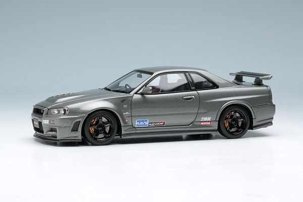 RAY'S レイズ 1/43 NISSAN 日産 スカイライン GT-R VスペックⅡ R34