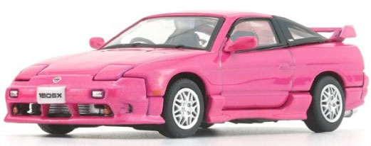 モデルレビュー】 BM Creations 1/64 - Nissan 180SX (Pink
