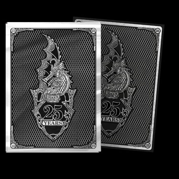 AT-12120 DS100 Matte Dual Art - 25th Anniversary(DS100)スリーブスタンダードサイズ：63×88mm、100枚入り パック（再販）[ARCANE TINMEN]《０６月予約》