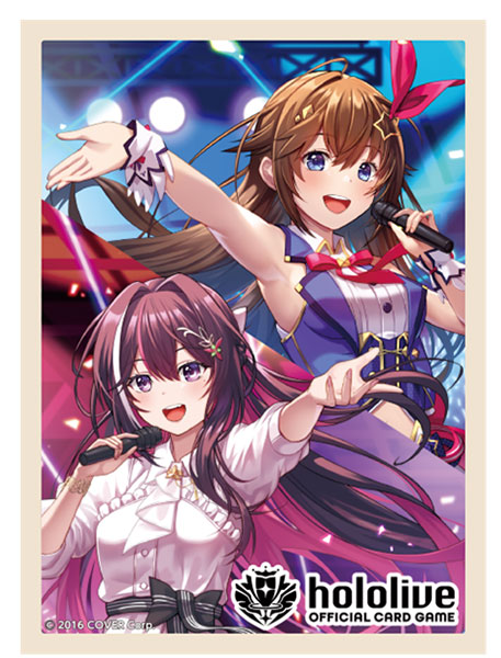 hololive OFFICIAL CARD GAME オフィシャルホロカスリーブ vol.1 『ときのそら＆AZKi』 パック[カバー]