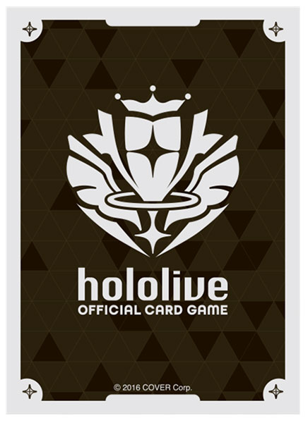 hololive OFFICIAL CARD GAME オフィシャルホロカスリーブ Vol.3 『ブランドロゴ(White)』 パック[カバー]