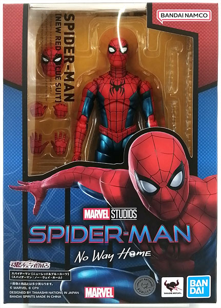 【中古】S.H.Figuarts スパイダーマン [ニューレッド＆ブルースーツ] (スパイダーマン：ノー・ウェイ・ホーム) (魂ウェブ商店限定)[BANDAI SPIRITS]