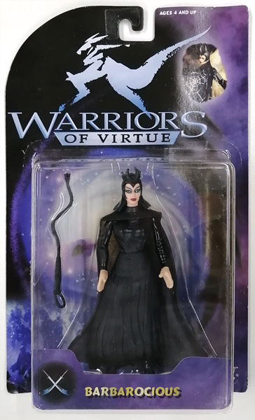 【中古】Warriors of Virtue BARBAROCIOUS アクションフィギュア[playem]