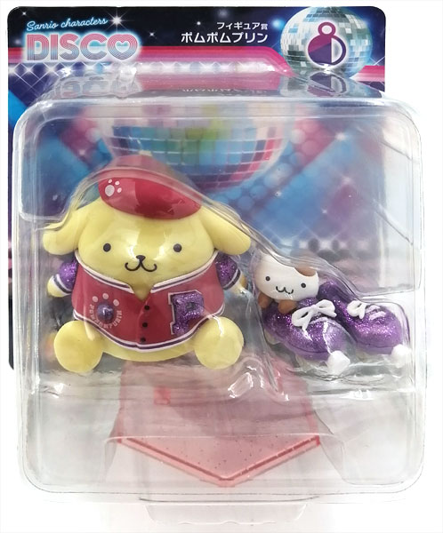 Sanrio characters DISCO ポムポムプリンフィギュア Happyくじ Sanrio characters DISCO フィギュア賞 ポムポム