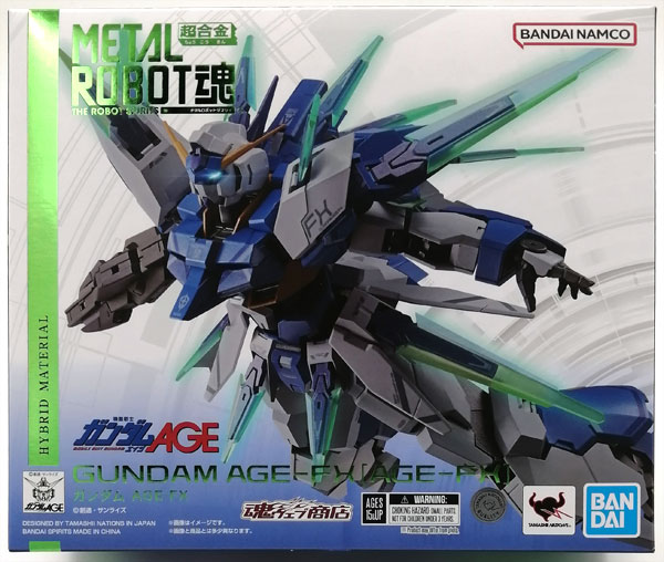 【中古】METAL ROBOT魂 〈SIDE MS〉 機動戦士ガンダムAGE ガンダム AGE-FX (魂ウェブ商店限定)[BANDAI SPIRITS]