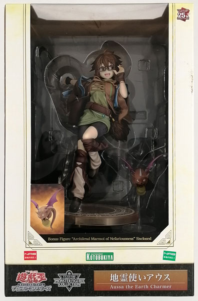 【中古】【特典】遊戯王カードゲームモンスターフィギュアコレクション 地霊使いアウス 1/7 完成品フィギュア (コトブキヤショップ限定)[コトブキヤ]