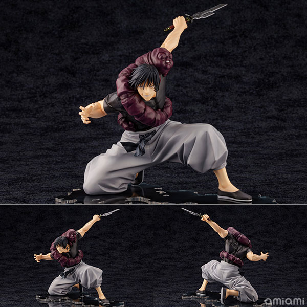 【中古】【特典】ARTFX J 呪術廻戦 伏黒甚爾 1/8 完成品フィギュア (コトブキヤショップ限定)[コトブキヤ]