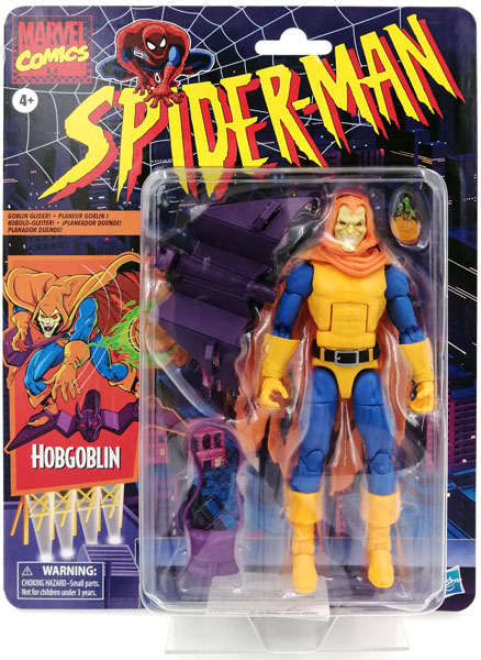 マーベル・レジェンド レトロ 6インチ・アクションフィギュア スパイダーマン ホブゴブリン