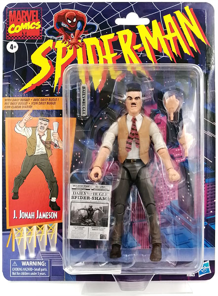 マーベルレジェンド スパイダーマン JJJ J ジョナ ジェイムソン マーベルレジェンド ML スパイダーマン JJJ J ジョナ