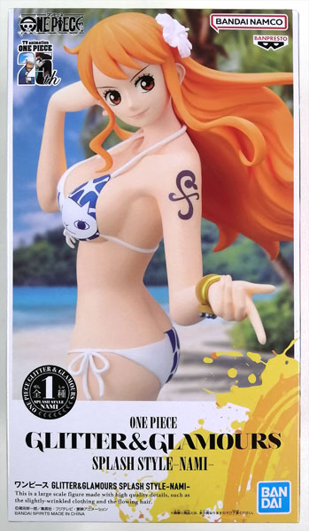 【中古】ワンピース GLITTER＆GLAMOURS SPLASH STYLE-NAMI- (プライズ)[BANDAI SPIRITS]