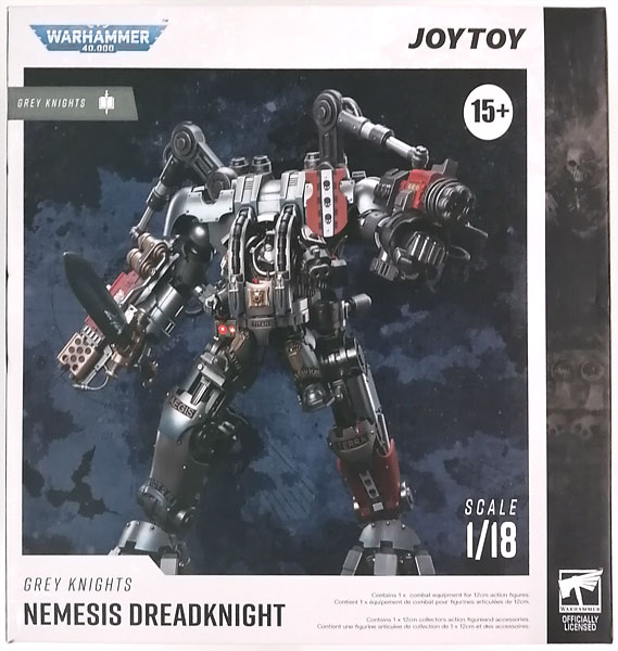 【中古】WARHAMMER40，000 GREY KNIGHTS NEMESIS DREADKNIGHT アクションフィギュア[JOYTOY]