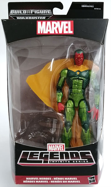 【中古】マーベル・コミック ハズブロ アクションフィギュア 6インチ レジェンド アベンジャーズ シリーズ3.0 #05 ヴィジョン[ハズブロ]